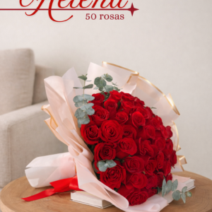 COLECCIÓN MUSAS & REINAS DEL AMOR ETERNO.- HELENA 50 ROSAS